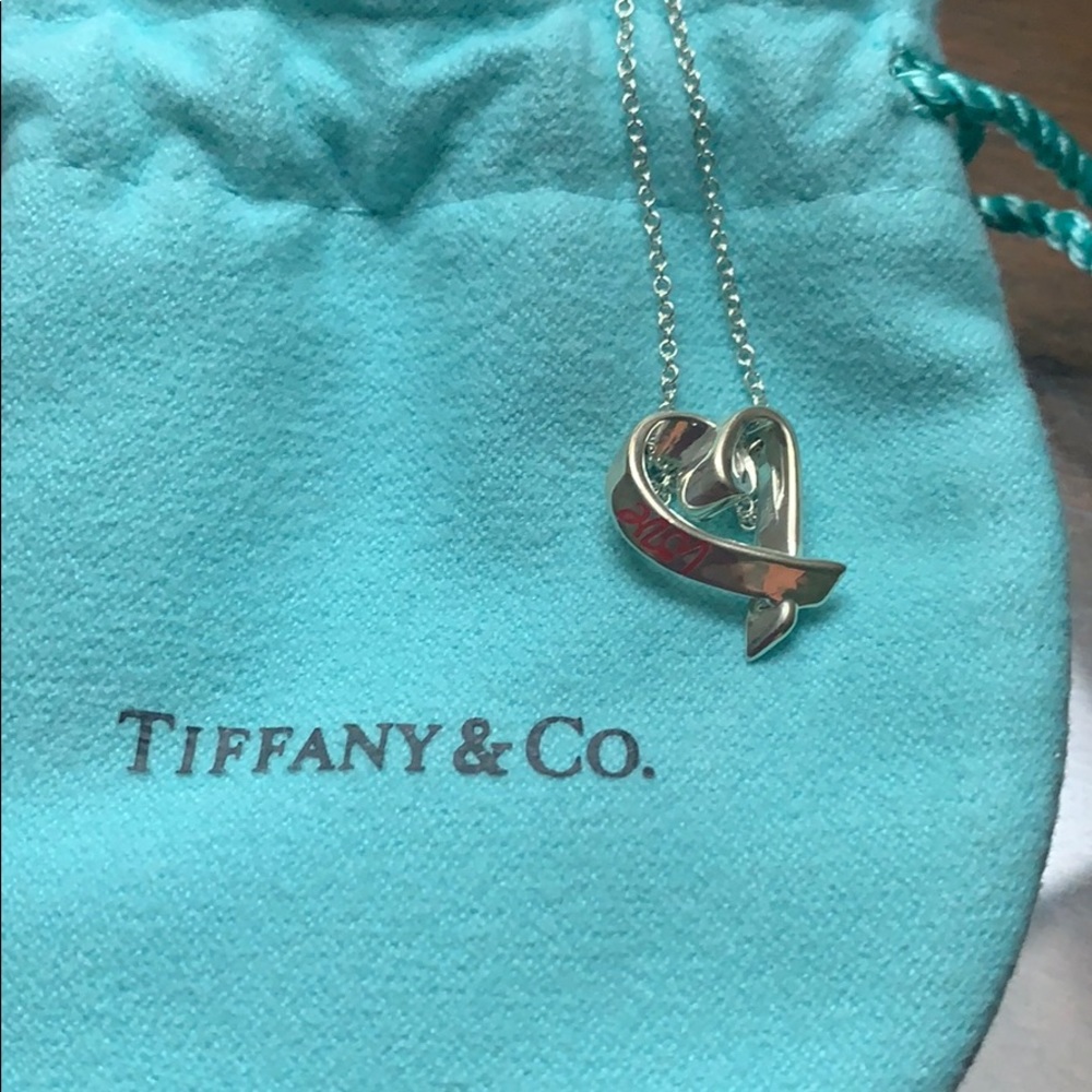 Tiffany’s necklace, Paloma Picasso love heart